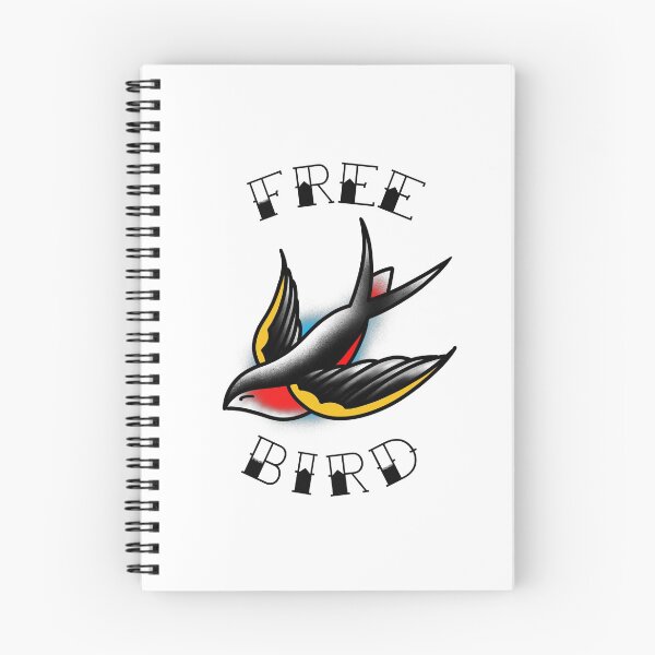 Item preview, Free Bird American Traditional Tattoo Swallow  designed and sold by FrenchsTuck.