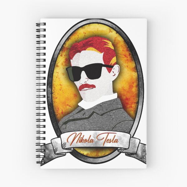Item preview, Nikola Tesla Emblem designed and sold by ScienceNStuff.