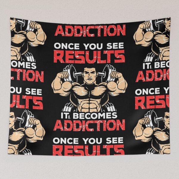 Item preview, Fitness gym motivational phrase designed and sold by Mila1946.