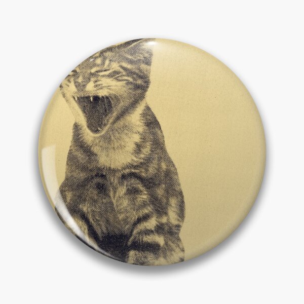 Item preview, Cat yawn designed and sold by OroboroCustom.