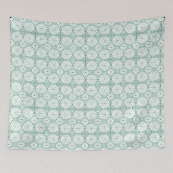 Item preview, Floral hexagon  designed and sold by Joanne-Amanda.