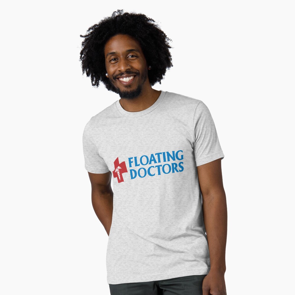 Vista previa del artículo con la obra «Camiseta de tejido mixto», diseñado y vendido por FloatingDoctors.