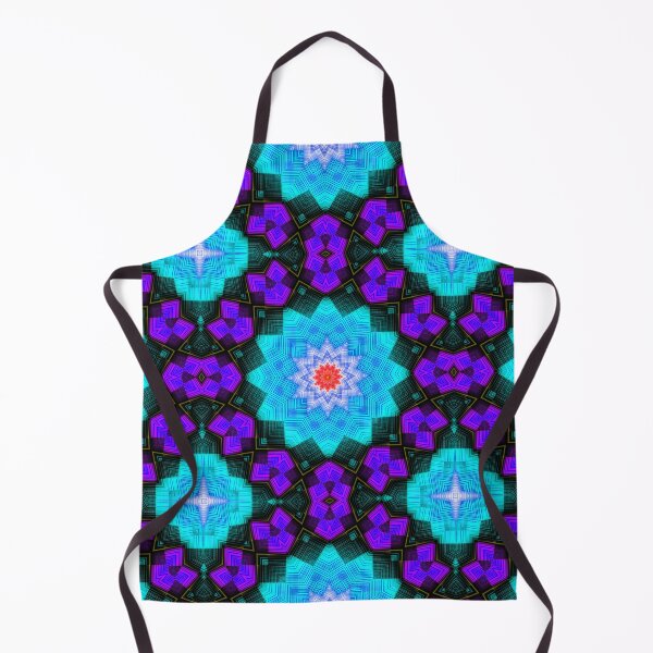 Item preview, Turquoise Frill Full Spectrum Spin Star designed and sold by Kay Patterson.