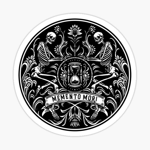 Memento Mori Sticker