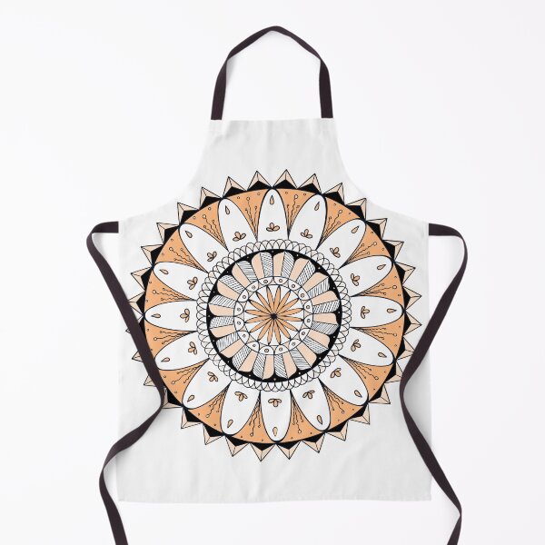 Item preview, Copper Flower Mandala designed and sold by Wrabbitheart.