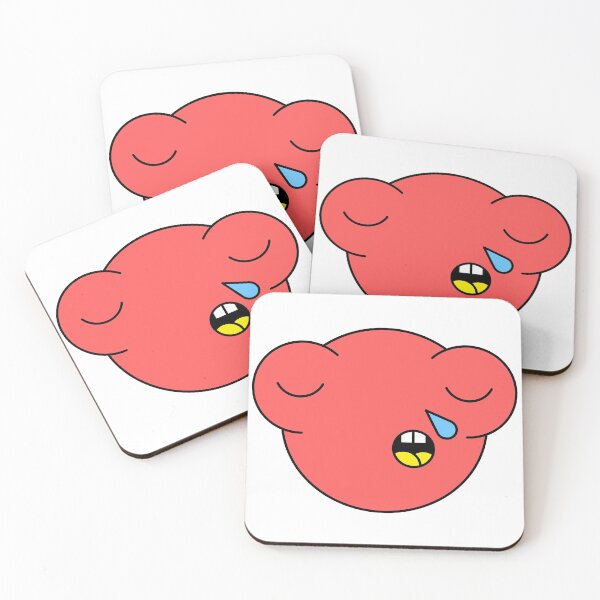 Item preview, Copy of Crying Red Cute Monster Emoji designed and sold by PosterpartyCo.