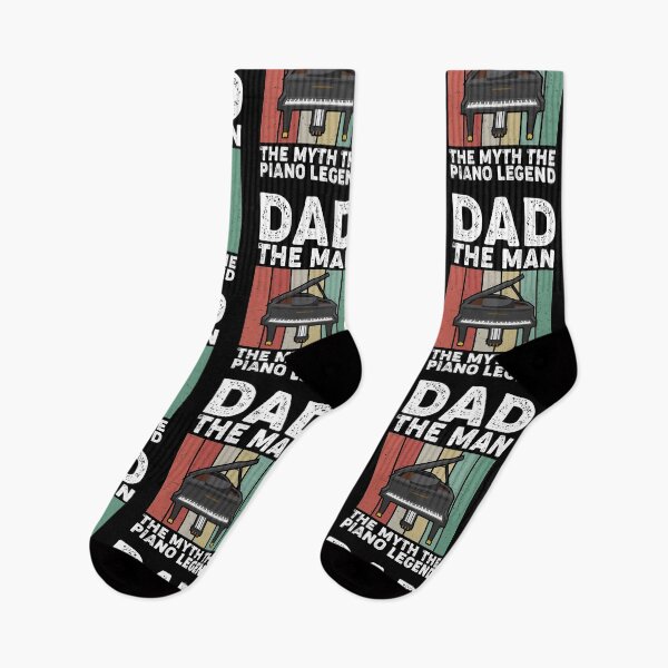 Item preview, Dad The Man The Myth The Piano Legend designed and sold by Moonfrogfashion.