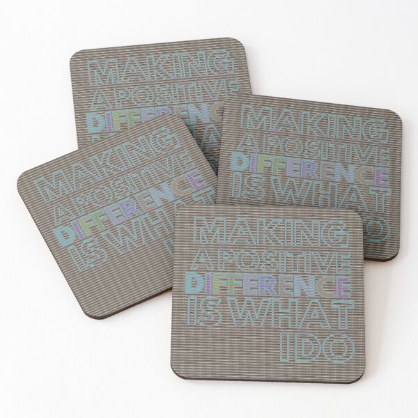 Item preview, Making a Positive Difference is What I Do 01 designed and sold by vortexatelier.