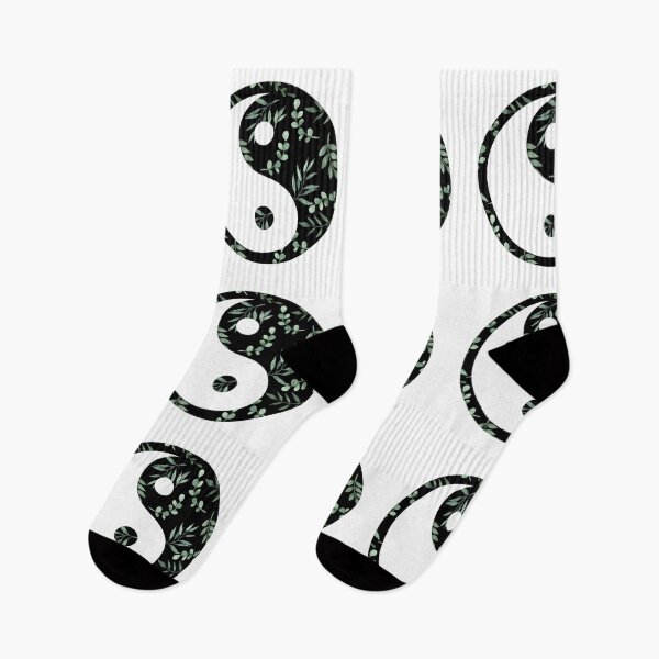 Item preview, Yin Yang with eucalyptus leaves designed and sold by adiosmillet.