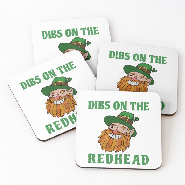 Item preview, Dibs On The Redhead T-Shirt St Patricks Day Drinking Gift T-Shirt designed and sold by colortrends.