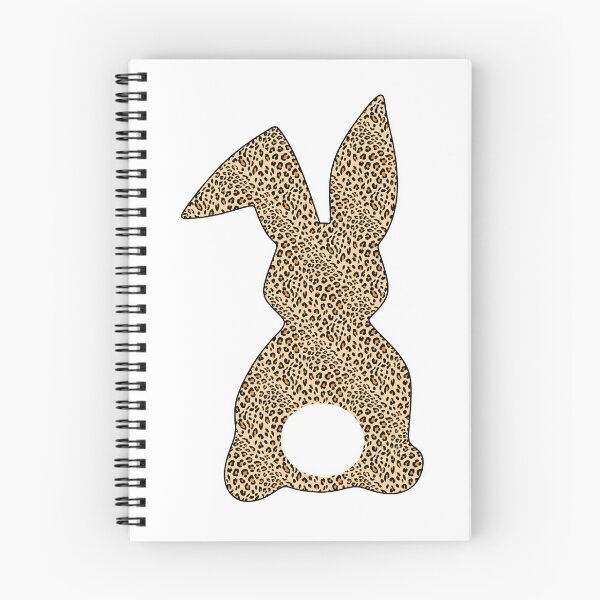 Item preview, Easter Bunny Behind with Big Round Tail | Leopard Print Bun designed and sold by Rabbitti.