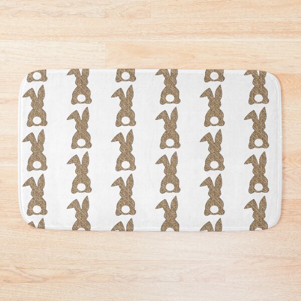 Item preview, Easter Bunny Behind with Big Round Tail | Leopard Print Bun designed and sold by Rabbitti.