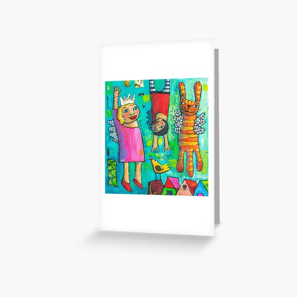 If we all just had some wings Greeting Card