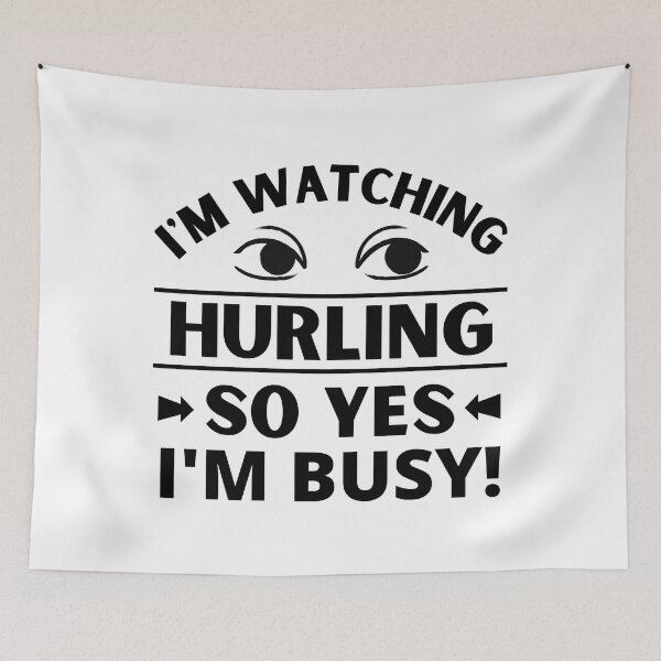 Item preview, I'm watching hurling so yes I'm busy. designed and sold by TheGreenGoat.