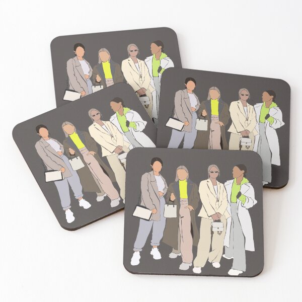 Item preview, Stylish best friends illustration designed and sold by Kairly-Tun.