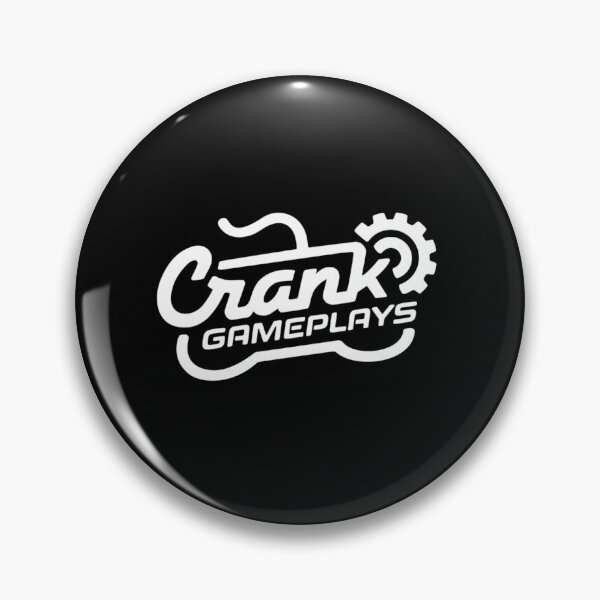 Item preview, white crankgameplays logo designed and sold by disclaimersong.