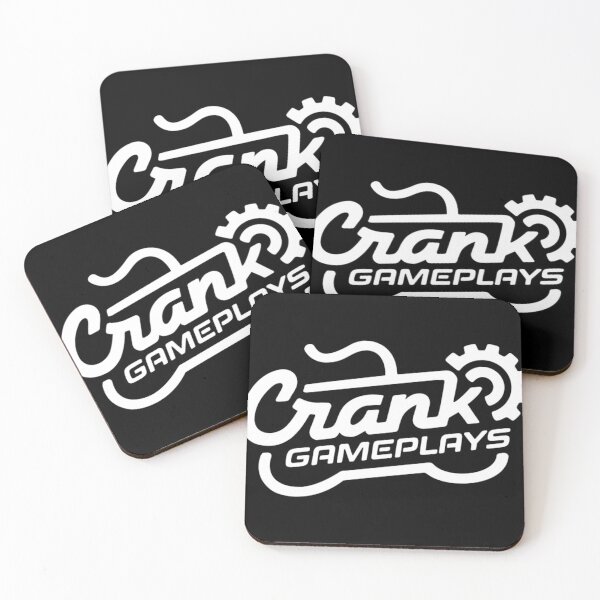 Item preview, white crankgameplays logo designed and sold by disclaimersong.