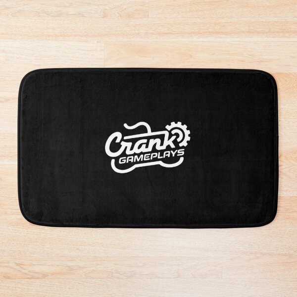Item preview, white crankgameplays logo designed and sold by disclaimersong.
