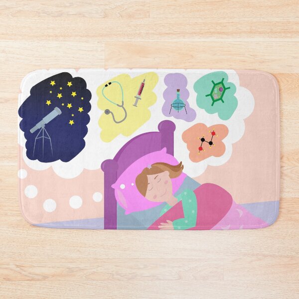 Item preview, International Day of Women and girls in Science with a girl dreaming of her future designed and sold by Martapp.