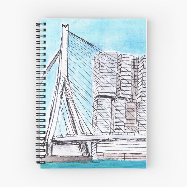 Item preview, Rotterdam Erasmusbrug designed and sold by ac-avenue.