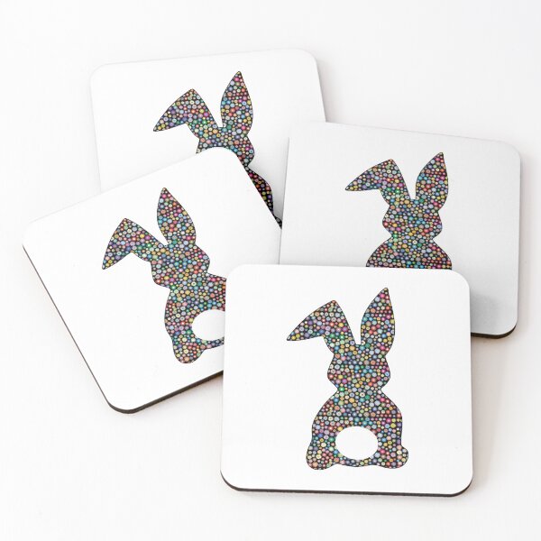 Item preview, Easter Bunny Behind with Big Round Tail | Little Flowers Bun designed and sold by Rabbitti.