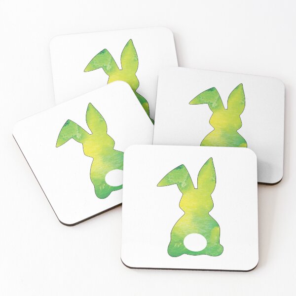 Item preview, Easter Bunny Behind with Big Round Tail | Sour Apple Bun designed and sold by Rabbitti.
