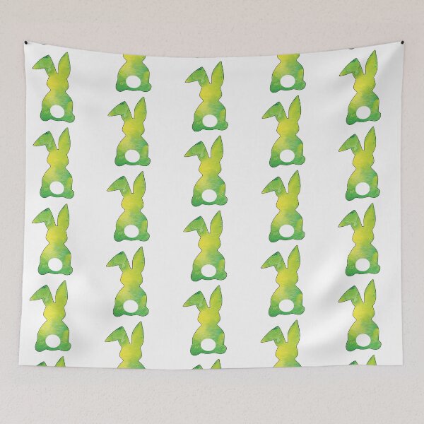 Item preview, Easter Bunny Behind with Big Round Tail | Sour Apple Bun designed and sold by Rabbitti.