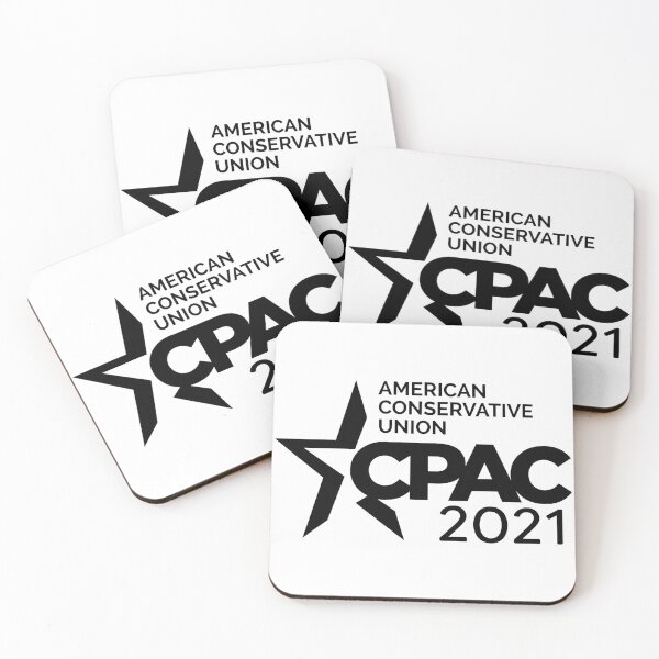 Item preview, Cpac 2021 t-shirt and mask logo black designed and sold by wiggy38.