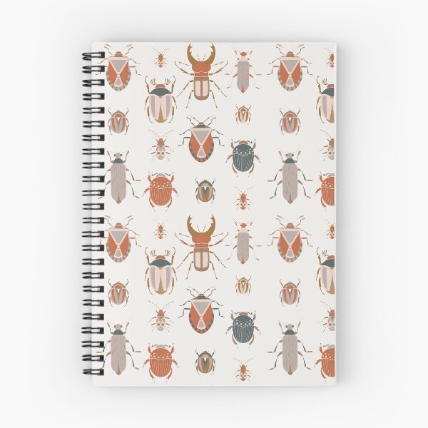 Item preview, Beetles in a row on beige in natural colors  designed and sold by shushunya13.