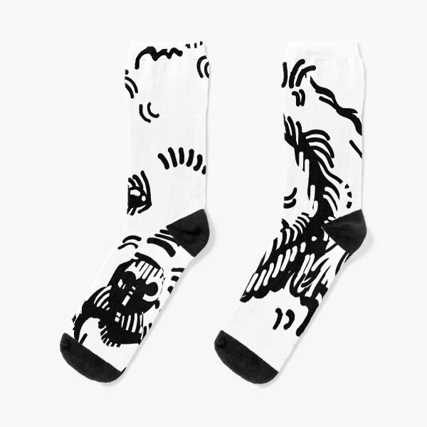 Sealyham Terrier Dog Heart Paws Pattern Men-Women Adult Ankle Socks 