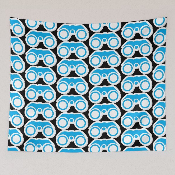 Item preview, Binoculars logo blue designed and sold by Seb-Sk93.