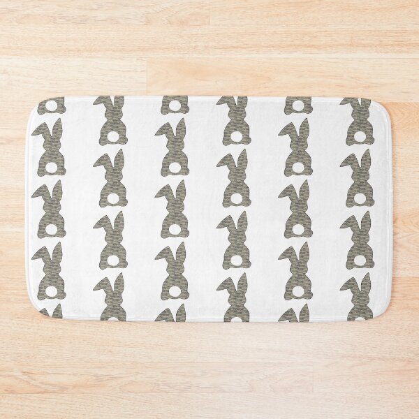 Item preview, Easter Bunny Behind with Big Round Tail | Light Green Camo Bun designed and sold by Rabbitti.