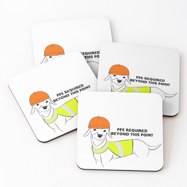 Item preview, PPE Required Beyond This Point! designed and sold by mehitch.