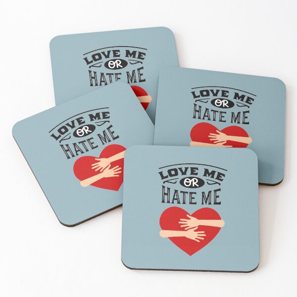 Item preview, #REDBUBBLE #Love me or hate me quote #Love quote t shirt designed and sold by Stylishboutique.