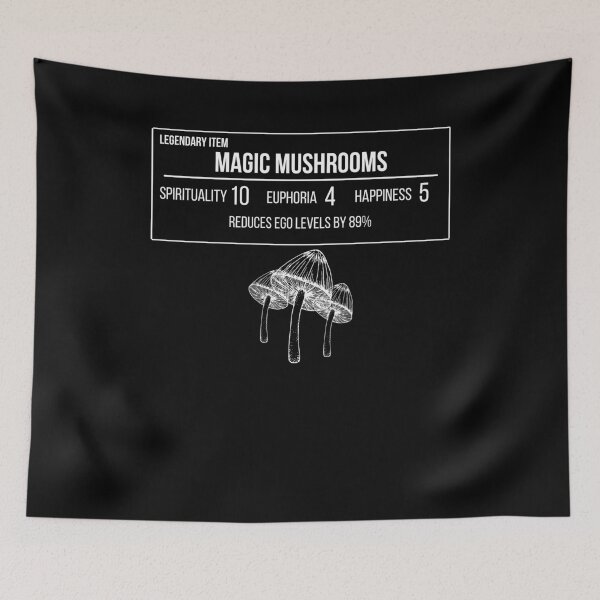 Item preview, Magic mushrooms video game stats designed and sold by luisraultg.