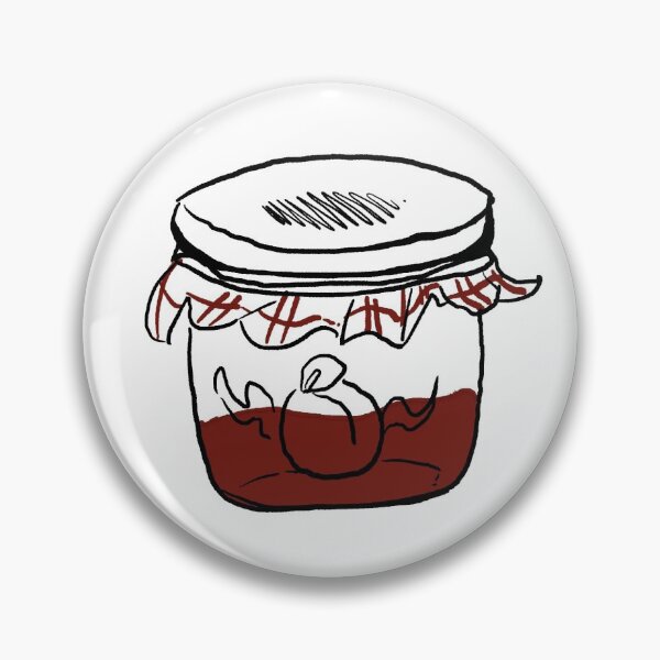Item preview, Apricot jam jar  designed and sold by Caswillsaveme.