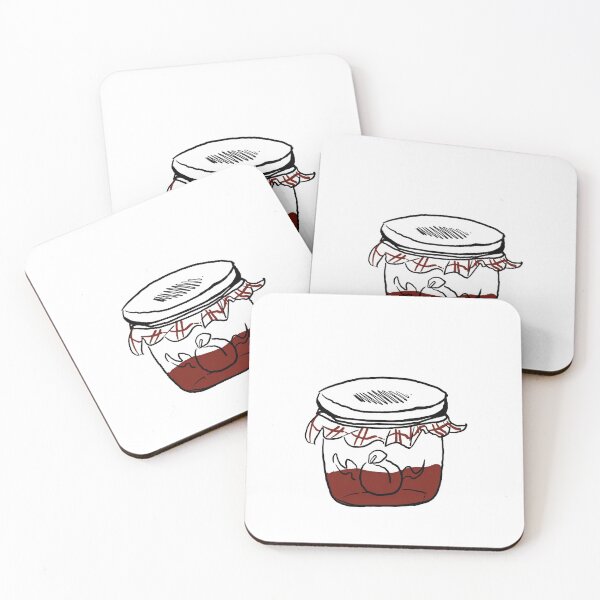 Item preview, Apricot jam jar  designed and sold by Caswillsaveme.
