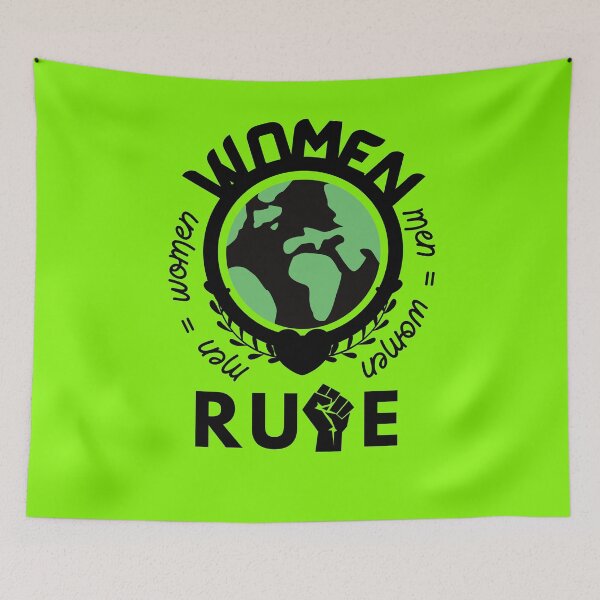 Item preview, Women Rule: Demand Equal Pay & Gender Equality  designed and sold by HappinessWorld.