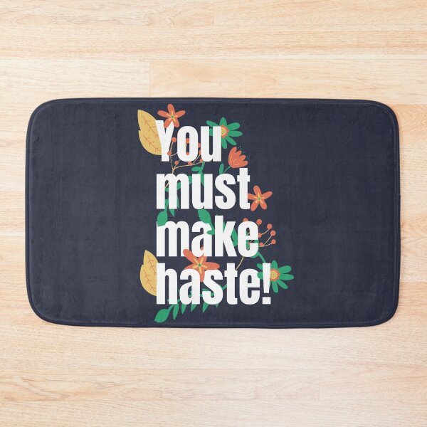 Item preview, You must make haste! Floral Love designed and sold by juanchoalric.