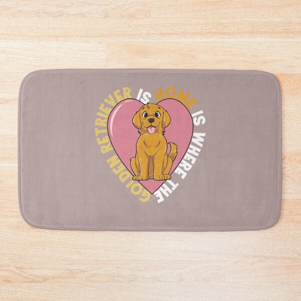 Item preview, Home is where the Golden Retriever is designed and sold by FalkDania.