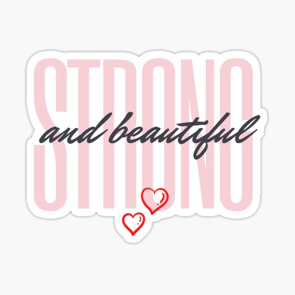 Item preview, strong and beautiful | empowering | trending designed and sold by With Love Zeenat.