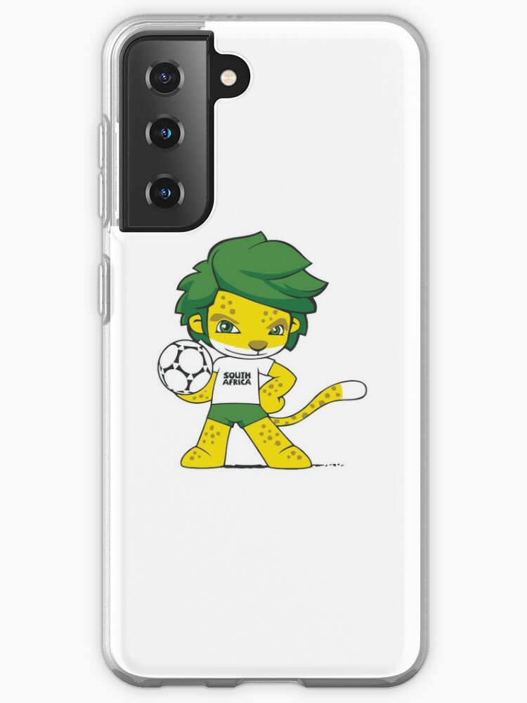 South Africa Mascot Zakumi Samsung Galaxy Phone Case By Lovingangela Redbubble