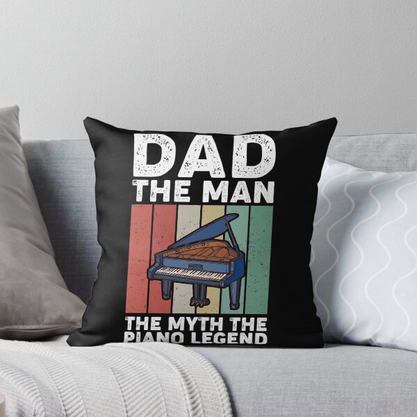Item preview, Dad The Man The Myth The Piano Legend designed and sold by Moonfrogfashion.