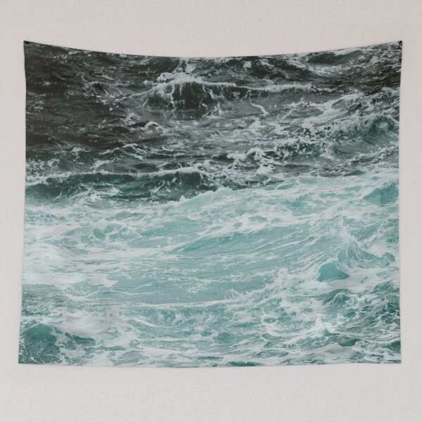 Item preview, dark spray ocean designed and sold by drifti.
