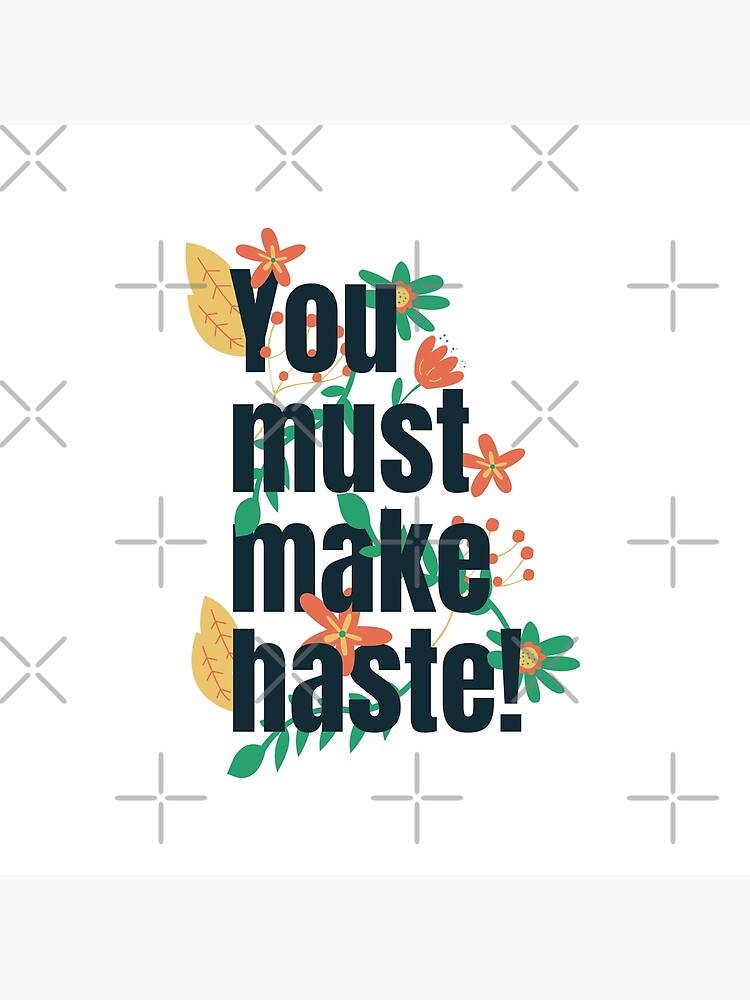 You must make haste! Floral Love by juanchoalric