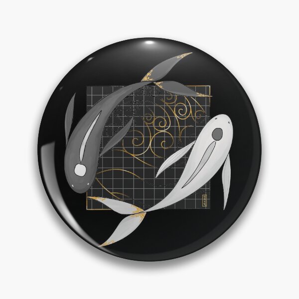 Item preview, Avatar the Last Airbender Yin Yang Koi Fish designed and sold by designsbyquail.