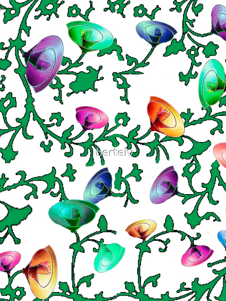 Estampado de flores de bertelv