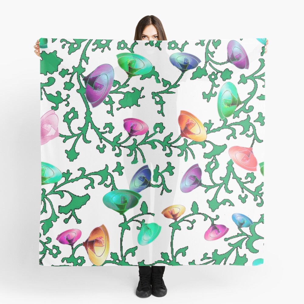 Estampado de flores Pañuelo