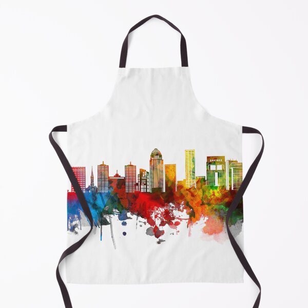 Item preview, louisville skyline watercolor designed and sold by BekimART2.