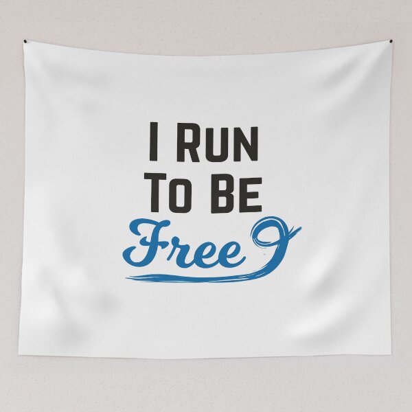 Item preview, I Run To Be Free designed and sold by blumato.